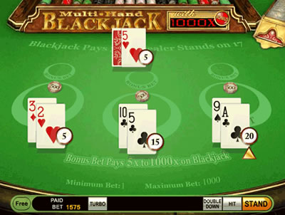 BetOnline Blackjack